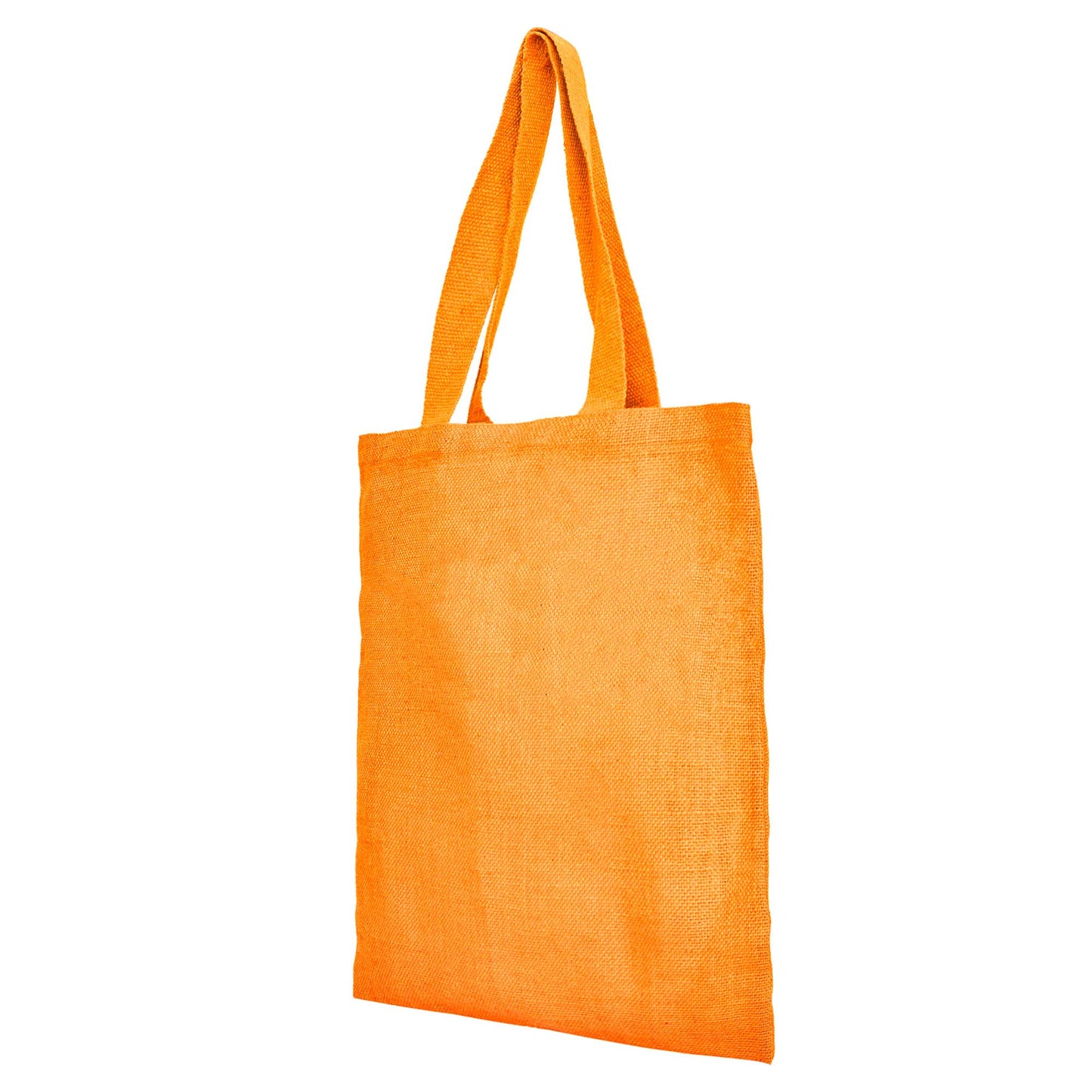 Jute Burlap Bags – Red, Pink, Green & Orange – Reusable for Gifts, Beach, Weddings & Shopping (Set of 4)