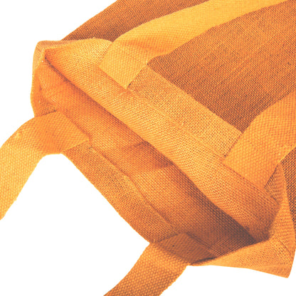 Wholesale Jute Bags for Corporate Events – Red, Pink, Green & Orange – Reusable Burlap Totes for Events & Weddings (Set of 4)