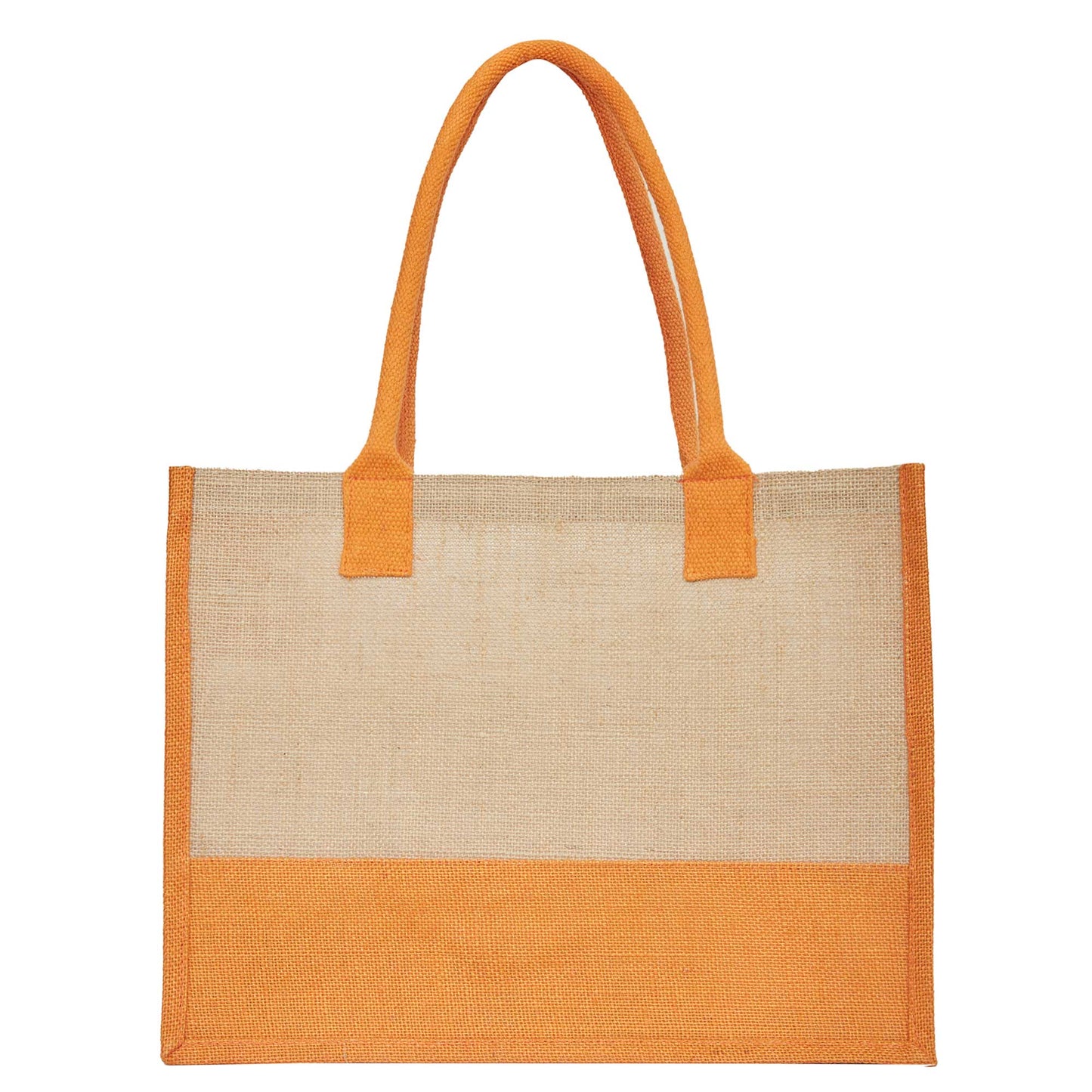 Jute Tote Bags – Red, Pink, Green & Orange – Reusable Burlap Bags for Shopping & Everyday Use (Set of 4)