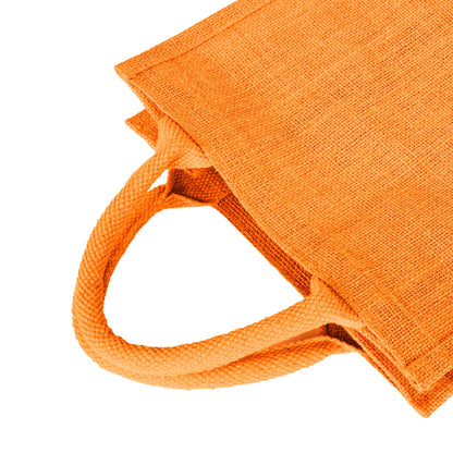 Colorful Wholesale Jute Tote Bags – Perfect for Shopping, Weddings, Valentine’s, Mother’s Day & more (Packs of 4)