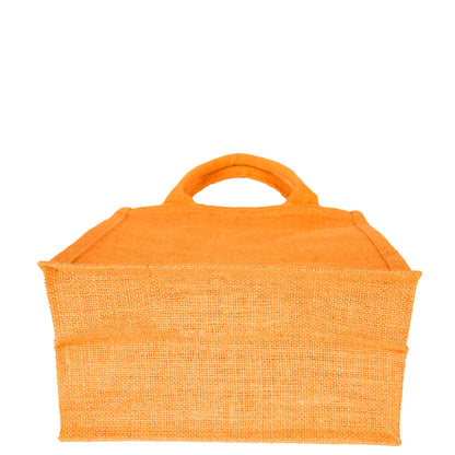 Colorful Jute Tote Bags – Wholesale Reusable Burlap Gift Bags for Shopping & Weddings (Set of 4)