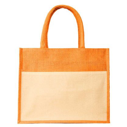 Colorful  Wholesale Jute Tote Bags – Ideal for Everyday Use, Shopping, Holidays & Special Occasions (Pack of 4)