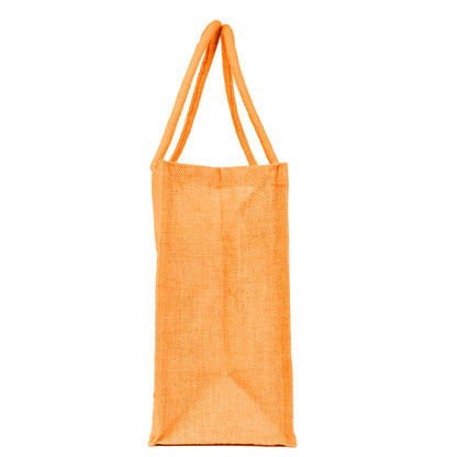 Colorful  Wholesale Jute Tote Bags – Ideal for Everyday Use, Shopping, Holidays & Special Occasions (Pack of 4)