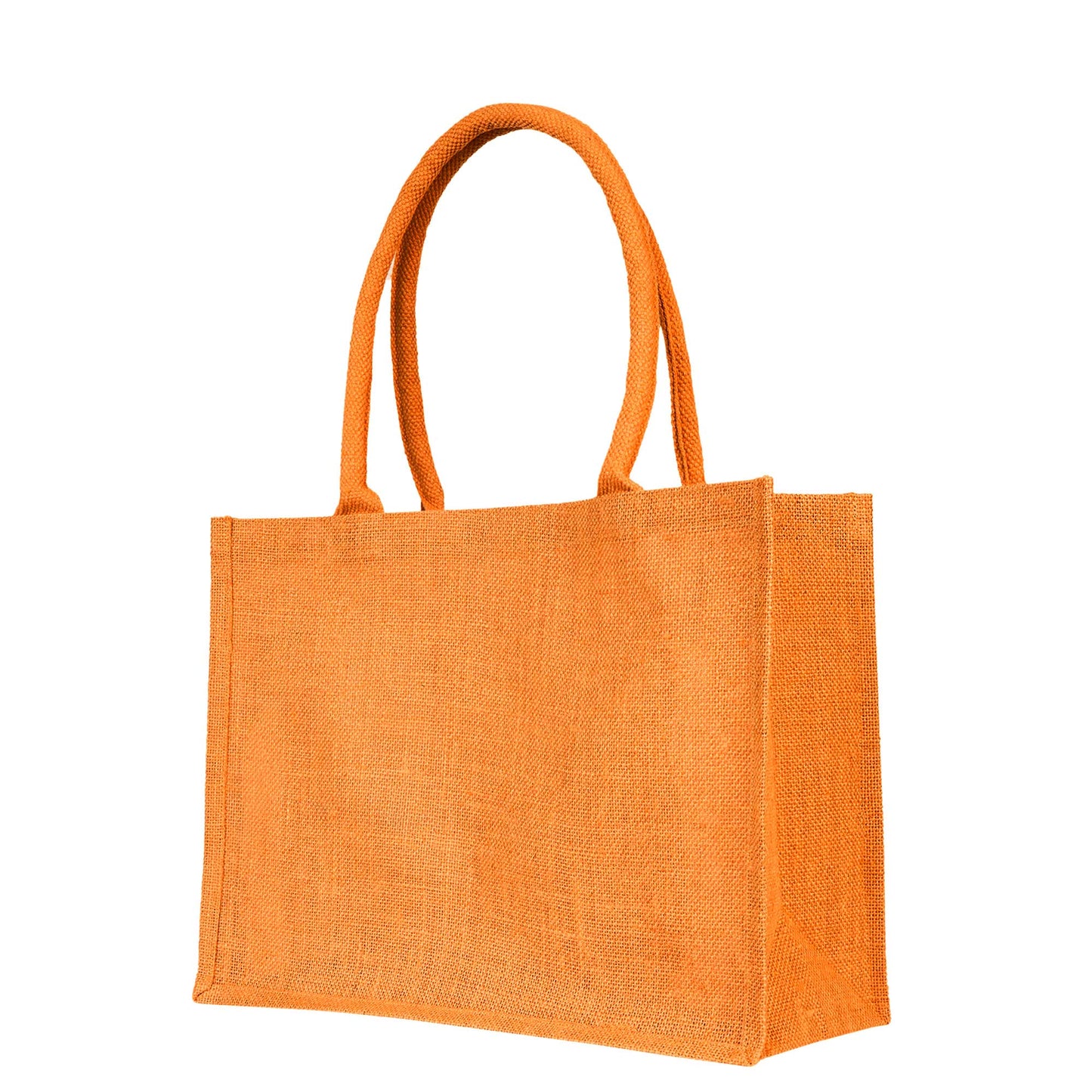 Bright Jute Tote Bags for Wholesale – Daily Use, Shopping, Travel, Holidays & Special Events (Set of 4)