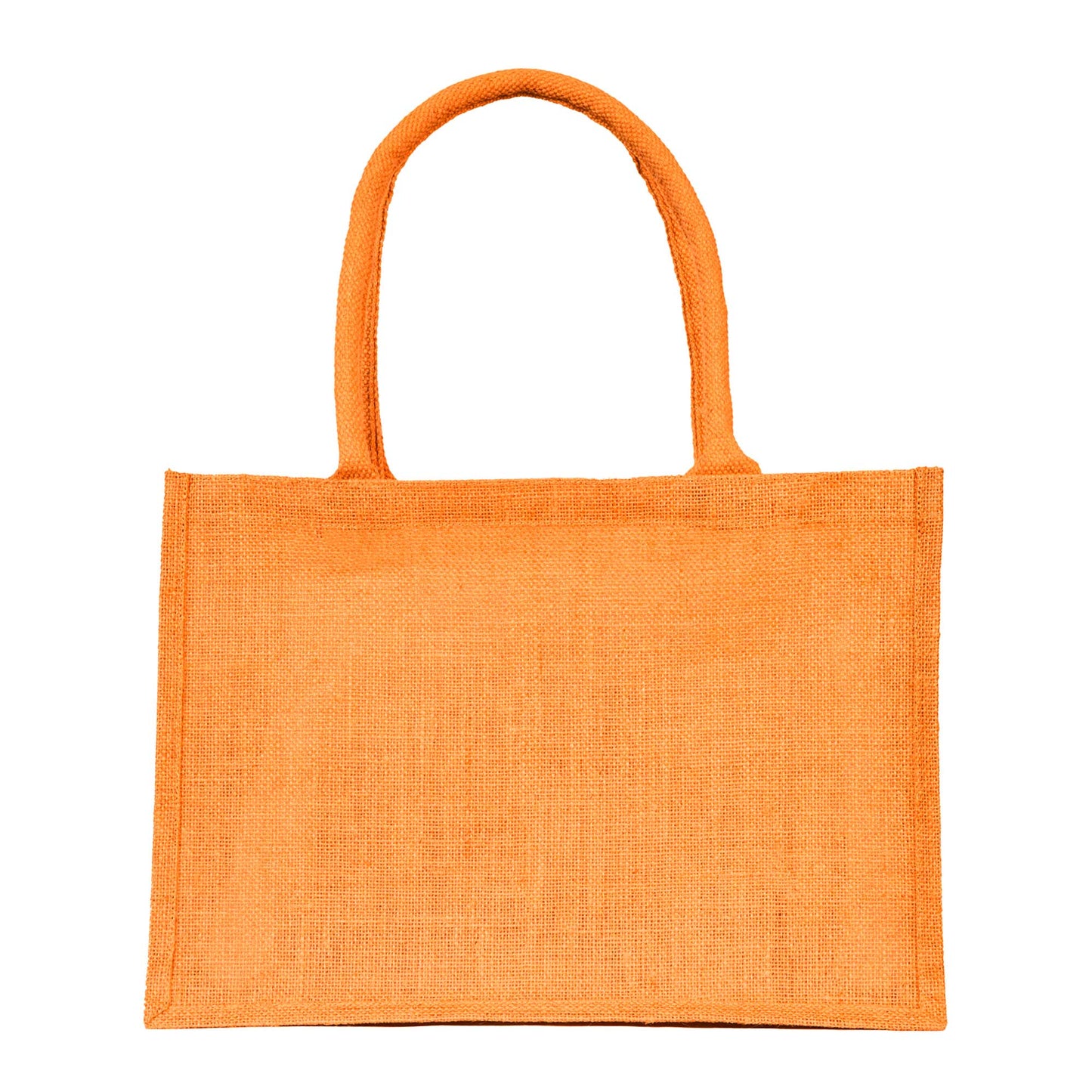 Jute Tote Bags – Ideal for Christmas Gifts, Weddings & Shopping – Deep Red, Pink, Green & Orange (Set of 4)