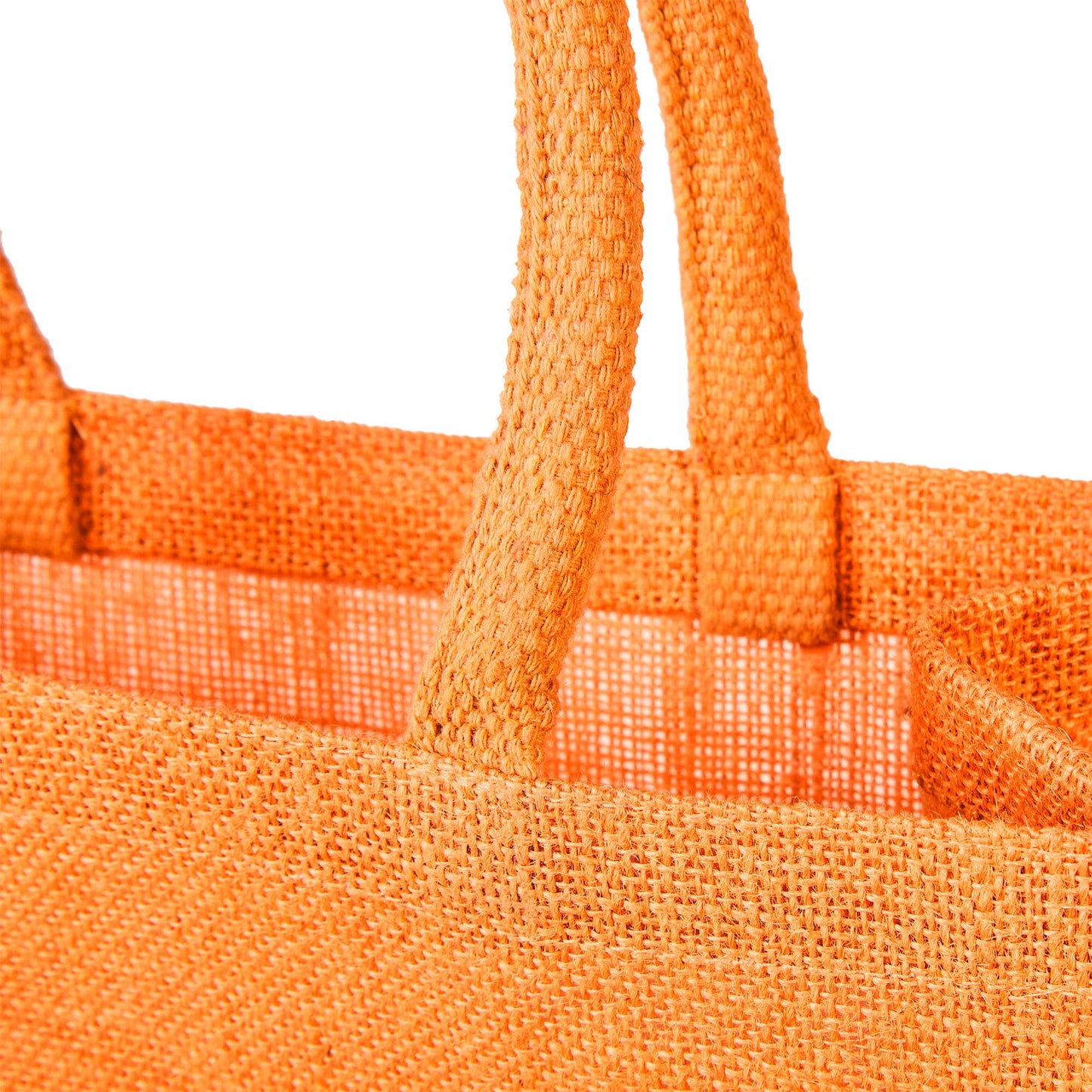 Burlap Jute Tote Bags – Vibrant Red, Pink, Green & Orange, Available for Wholesale, Travel & Weddings (Set of 4)