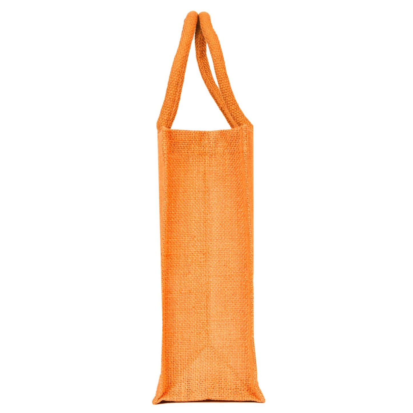 Jute Burlap Wholesale Shopping Bags in Red, Pink, Green & Orange – Perfect for Thanksgiving, Weddings, Travel & more (Set of 4)
