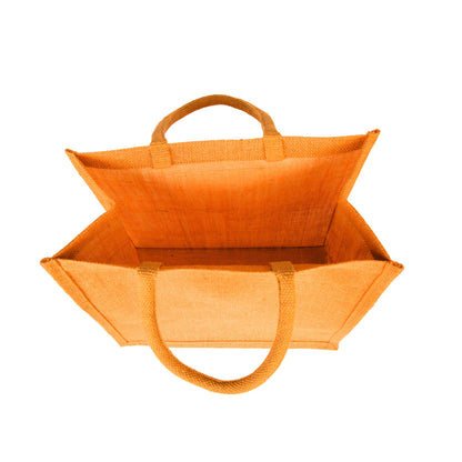 Reusable Jute Bags – Coloured Shopping, Weddings, Beach, DIY, Promotional, Gifting Bag (Set of 4)