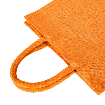 Reusable Jute Bags – Coloured Shopping, Weddings, Beach, DIY, Promotional, Gifting Bag (Set of 4)