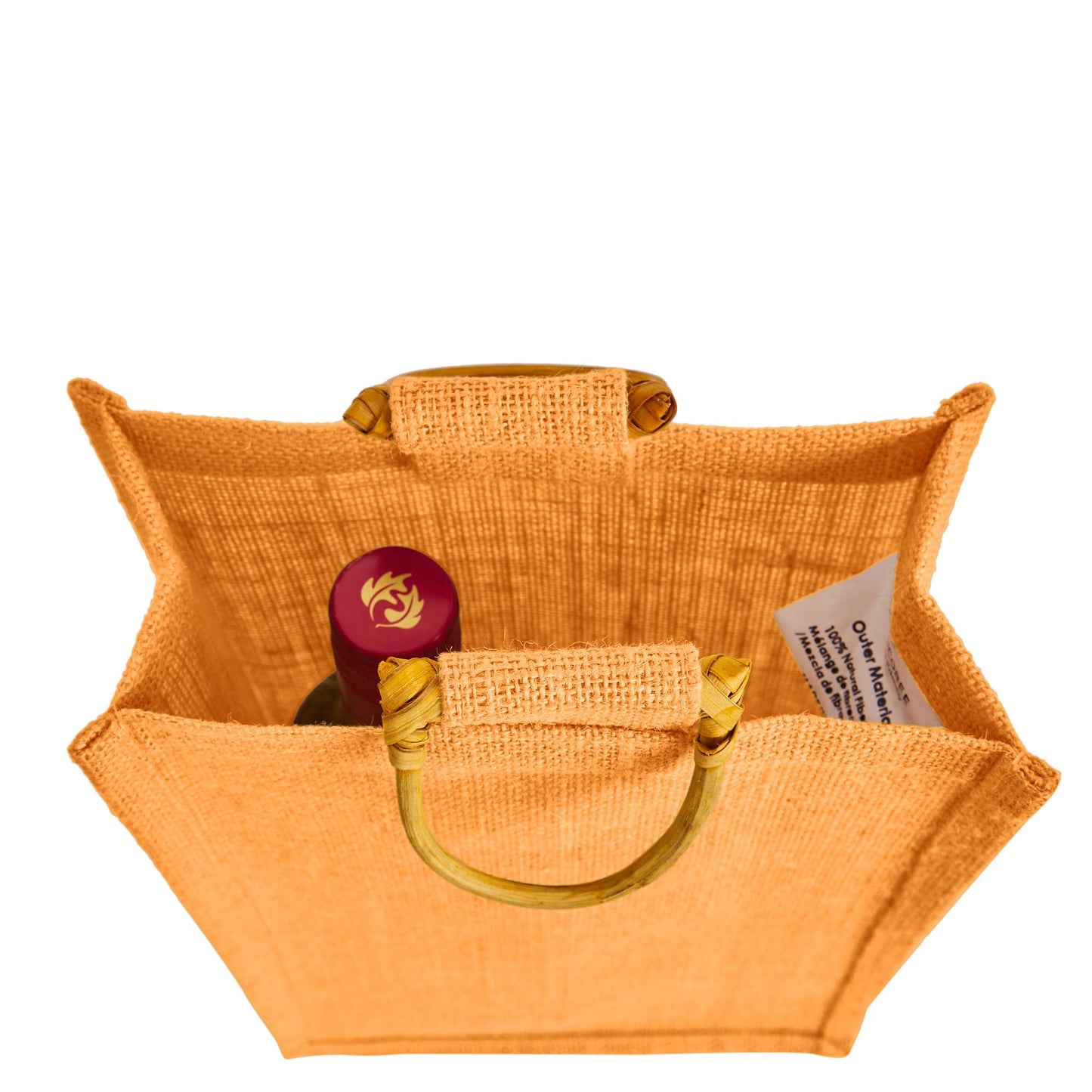 Coloured Jute Wine Burlap Gift Bags – Reusable 2-Bottle Totes, Gifting, Weddings, Parties & Holidays (Packs of 6)