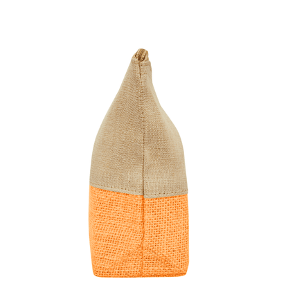 High Quality Stylish  Canvas Jute Cosmetic Pouches Pack of 6 for Women Wholesale Supply