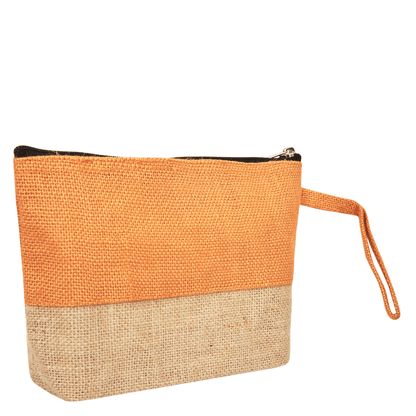 Premium Premium  Unisex Jute Cosmetic Pouches Pack of 4 for Women Wholesale Supply
