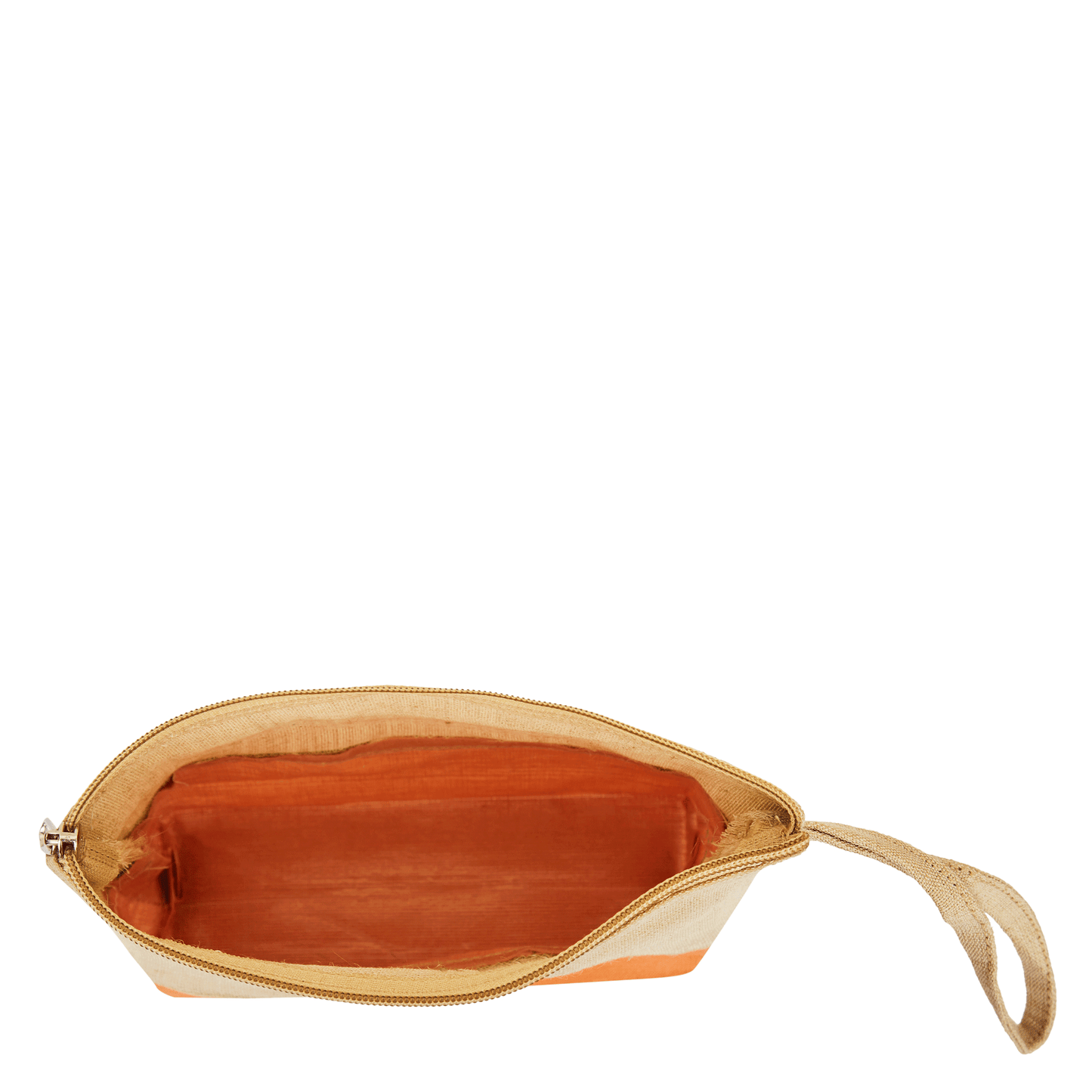 Jute Cosmetic Pouches – Travel-Friendly Zippered Burlap Bags for Makeup & Toiletries (Packs of 4)