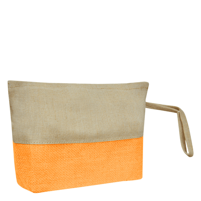 Juco Zipper Pouches – Durable Makeup, Toiletry & Travel Organizers for Everyday Use & DIY Crafts (6 Pcs)