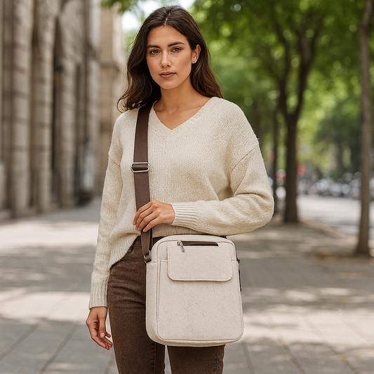 Wholesale Canvas Crossbody Sling Bag Organizer for Daily & Travel Use