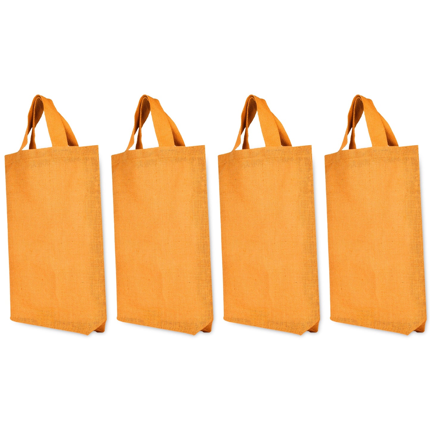 High-Quality Wholesale Jute Shopping Bags – Grocery, Shopping, Gifts, Beach Trips & Weddings (Set of 4)