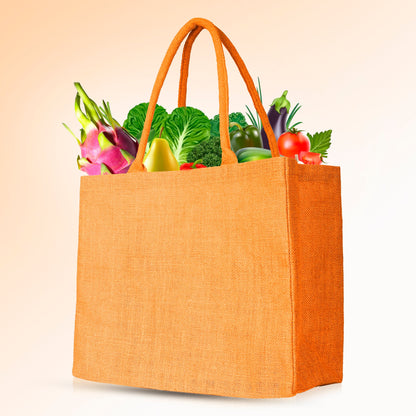 Colourful Jute Tote Bags for Wholesale –  For Promotions, Holidays, Weddings, Travel & Daily Use (Set of 4)