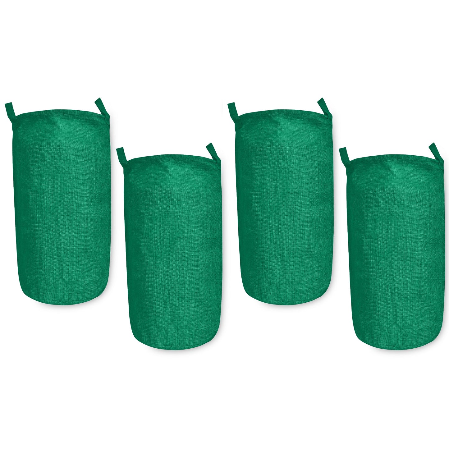 Coloured Jute Storage Baskets – Durable Foldable Hampers for Clothes, Toys & Home Organization | Eco-Friendly Burlap Bins (Packs of 4)