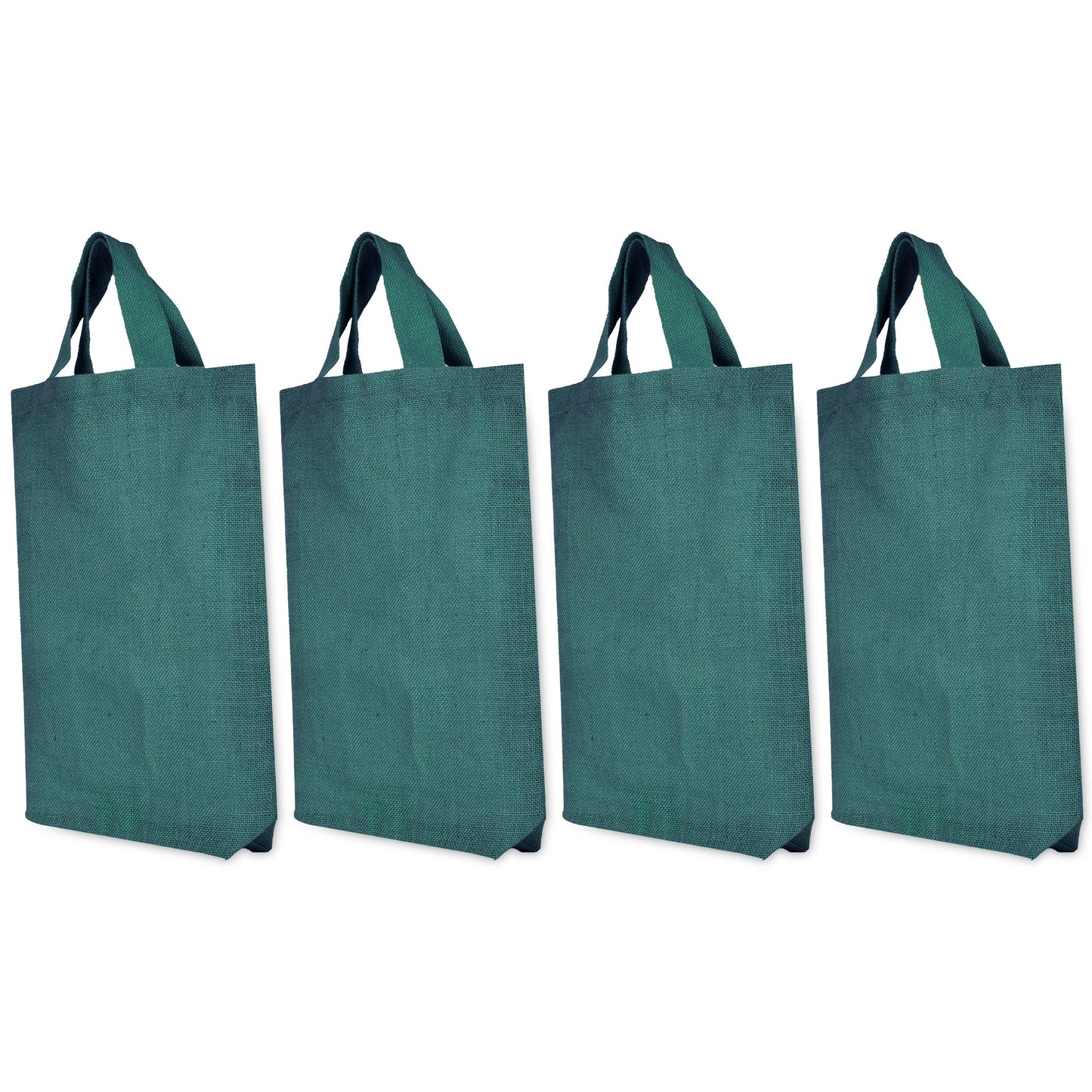 High-Quality Wholesale Jute Shopping Bags – Grocery, Shopping, Gifts, Beach Trips & Weddings (Set of 4)