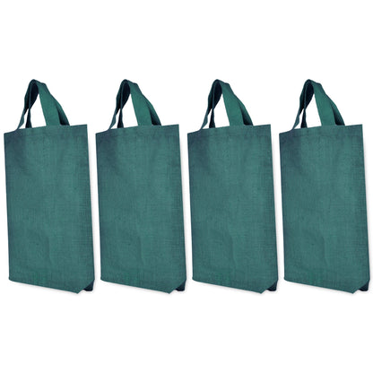 High-Quality Wholesale Jute Shopping Bags – Grocery, Shopping, Gifts, Beach Trips & Weddings (Set of 4)