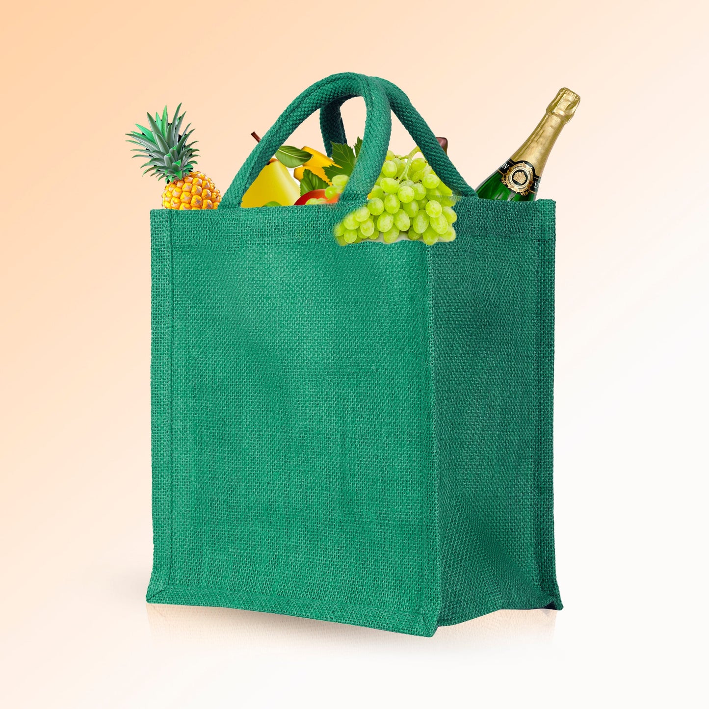 Colorful Wholesale Jute Tote Bags – Perfect for Shopping, Weddings, Valentine’s, Mother’s Day & more (Packs of 4)