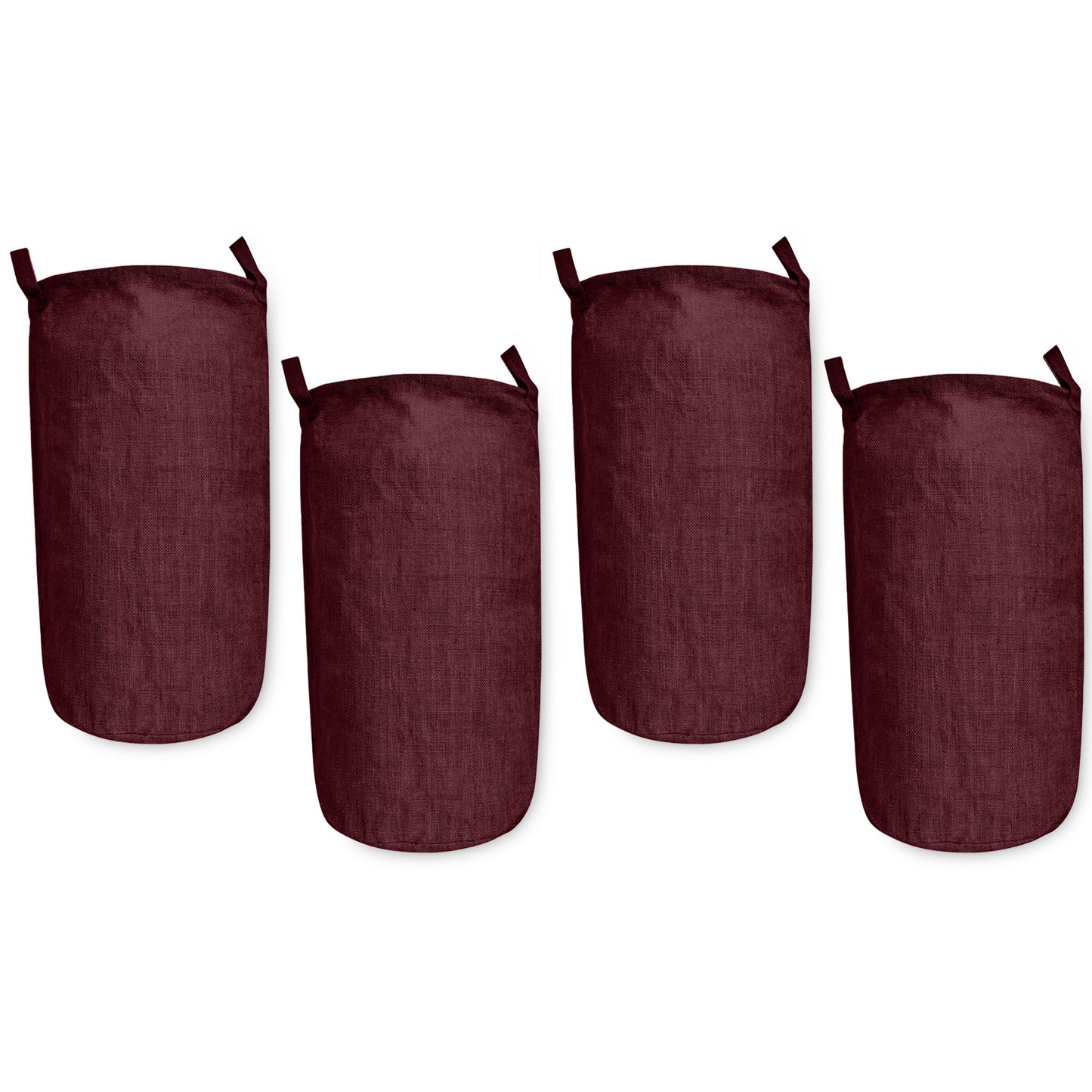 Coloured Jute Storage Baskets – Durable Foldable Hampers for Clothes, Toys & Home Organization | Eco-Friendly Burlap Bins (Packs of 4)