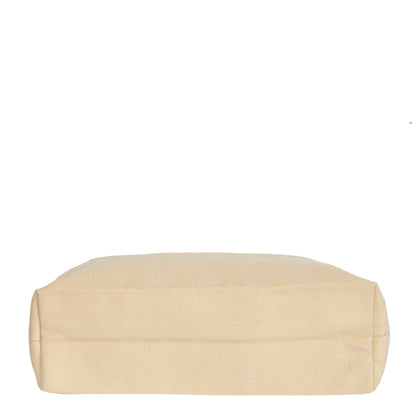 Wholesale Eco Friendly Floral Embroidered Canvas Tote with Leather