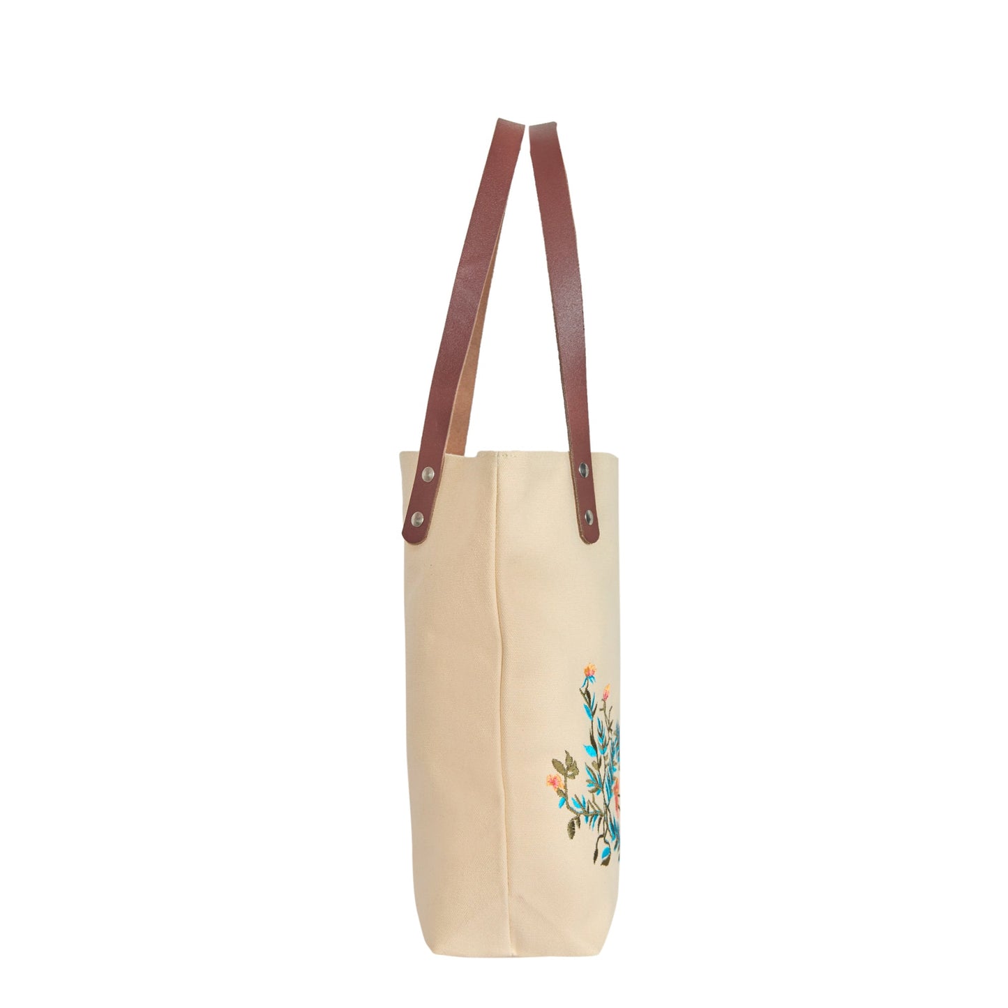 Embroidered Canvas Shoulder Tote Bag for Women For Travel, Gifting, New Year, Christmas, Many More