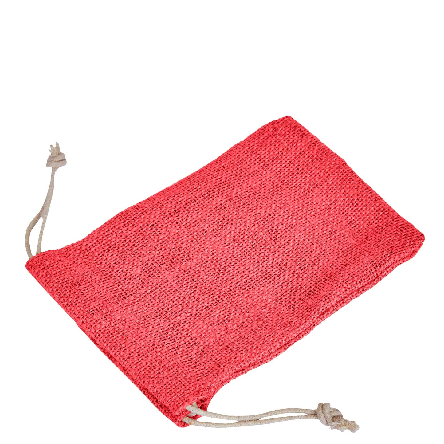 Coloured Burlap Gift Bags  – Eco-Friendly Jute Pouches for Crafts, Gifts, Party Favors & Holiday Celebrations (8 Pcs)