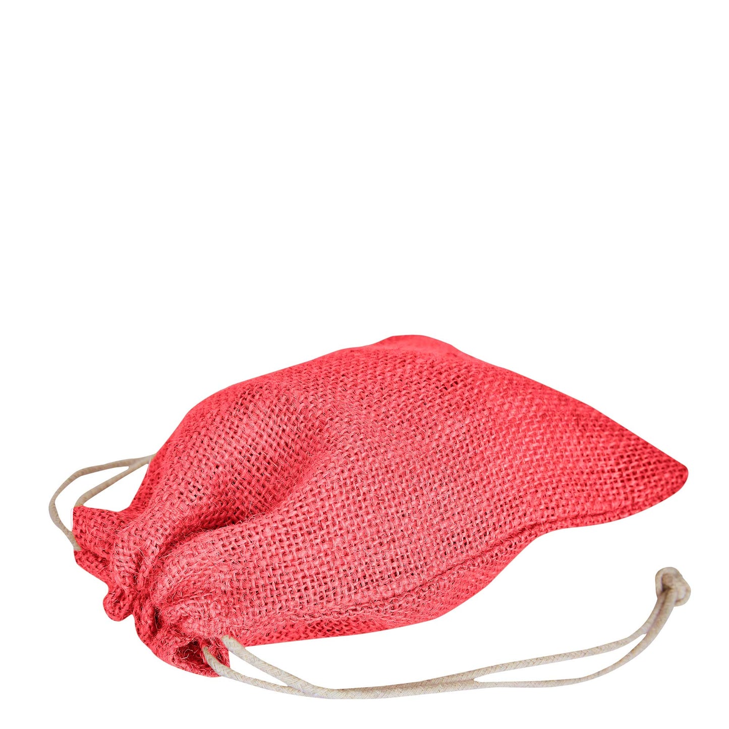 Coloured  Burlap Gift Bags Jute Drawstring Pouches for Weddings, Christmas, New Year, Parties, and Birthday Gifts (8-Pack )