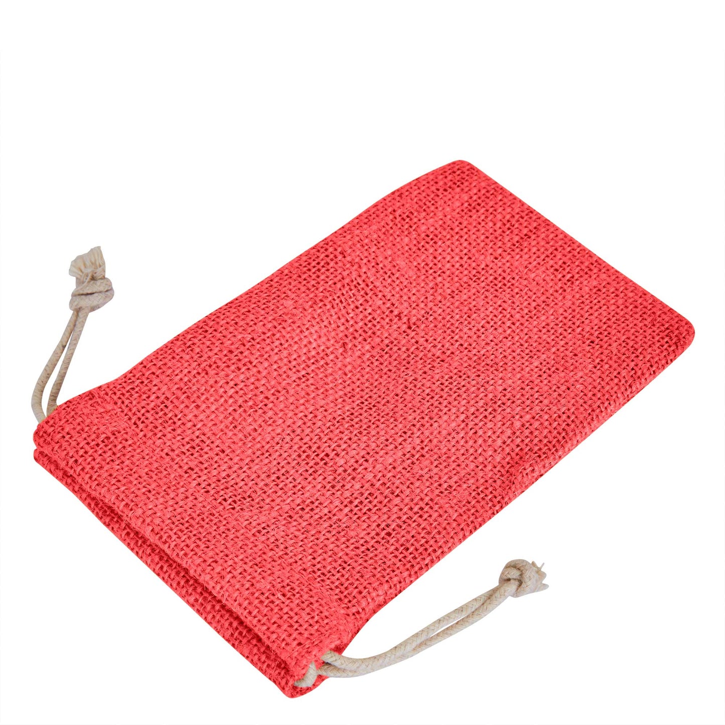 Coloured Burlap Gift Bags – Reusable Jute Drawstring Pouches for Weddings, Birthdays, Christmas, New Year, Thanks Giving (8 PCS)