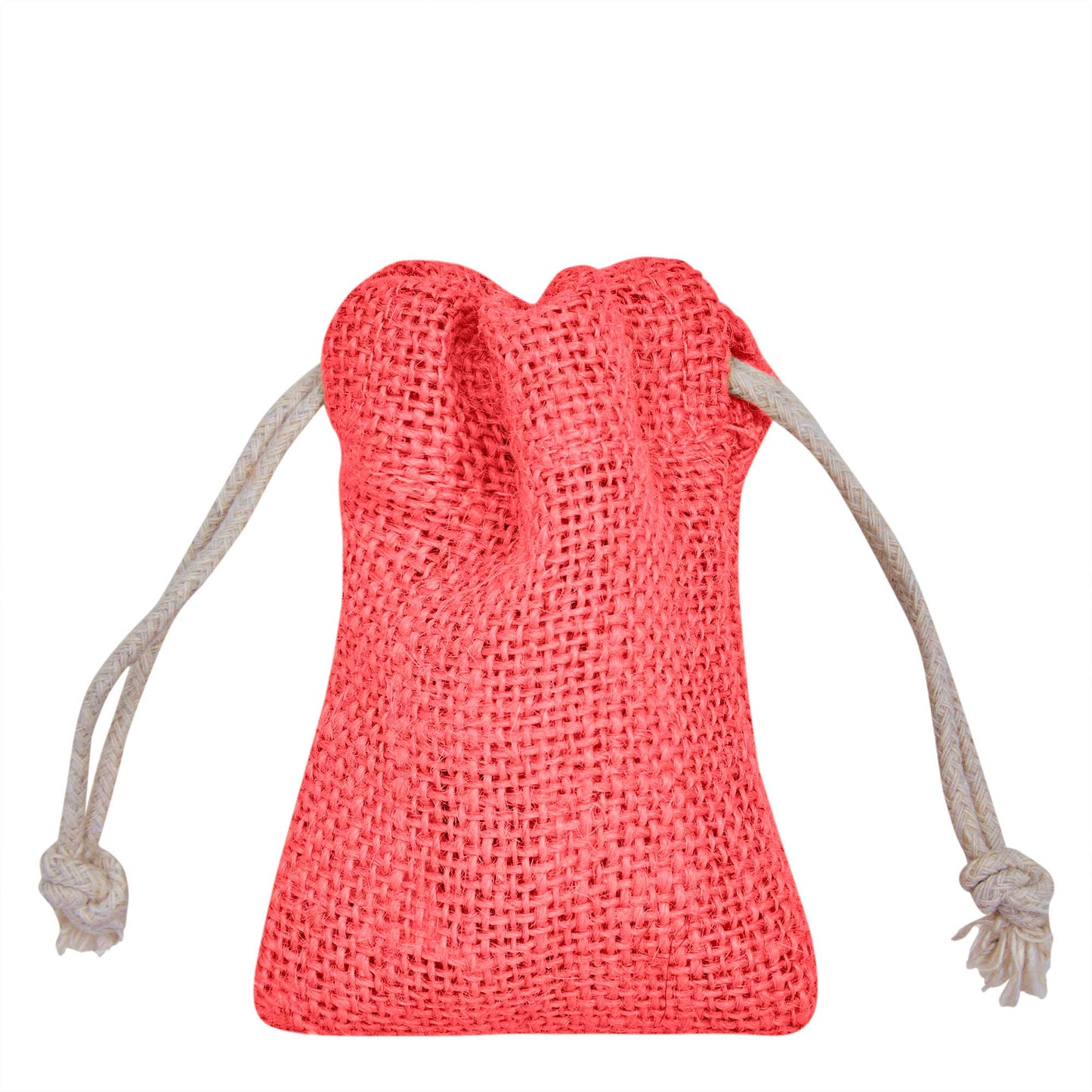 Coloured Burlap Drawstring Bags –  Small Jute Pouches for Wedding, New Year, Birthday Weddings & Christmas Gifts (8 PCS)