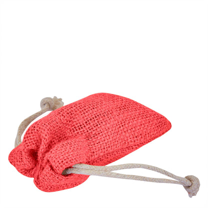 Coloured Burlap Drawstring Bags –  Small Jute Pouches for Wedding, New Year, Birthday Weddings & Christmas Gifts (8 PCS)