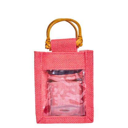 Burlap Gift Bags  – Natural Jute Pouches for Wedding, Christmas, New Year, Parties, Birthday Gifts (Packs of 7)