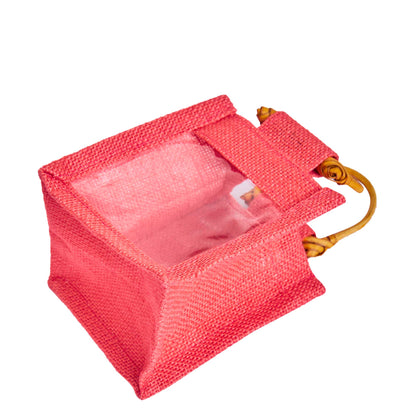 Burlap Gift Bags  – Natural Jute Pouches for Wedding, Christmas, New Year, Parties, Birthday Gifts (Packs of 7)