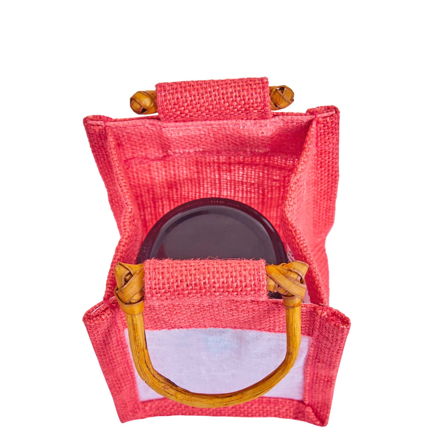 Colored Burlap Gift Bags Jute Pouches, Perfect for Christmas, New Year, Thanks Giving (7-Pack )