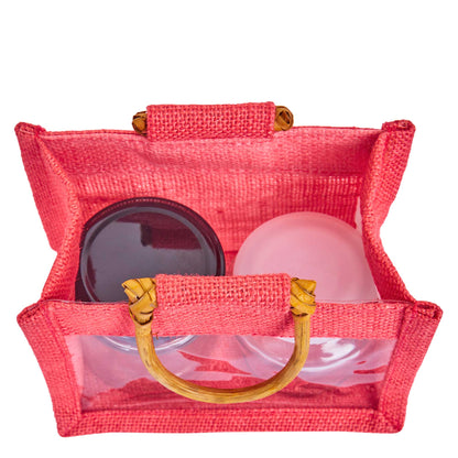 Eco-Friendly & Reusable Jute Gift Bags – Burlap Pouches for Bridesmaids, Wedding Gifts, DIY Favors (7 Pcs )