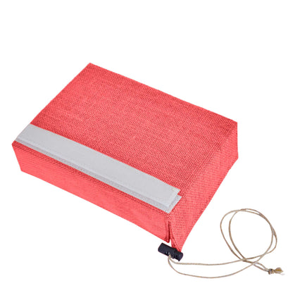 Coloured Juco Gift Boxes with Drawstring & PVC Window –Reusable Baskets for Gifting, Jewellery, Storage & Décor ( Packs of 7 )