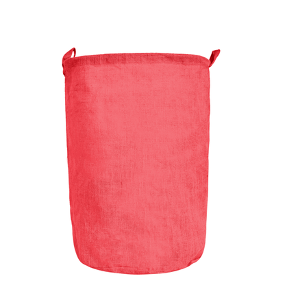 Jute Burlap Coloured Storage Basket – Small Clothes Ladundry, Socks, Books & Many more (Set of 4)