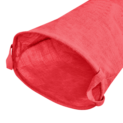 Jute Burlap Coloured Storage Basket – Small Clothes Ladundry, Socks, Books & Many more (Set of 4)