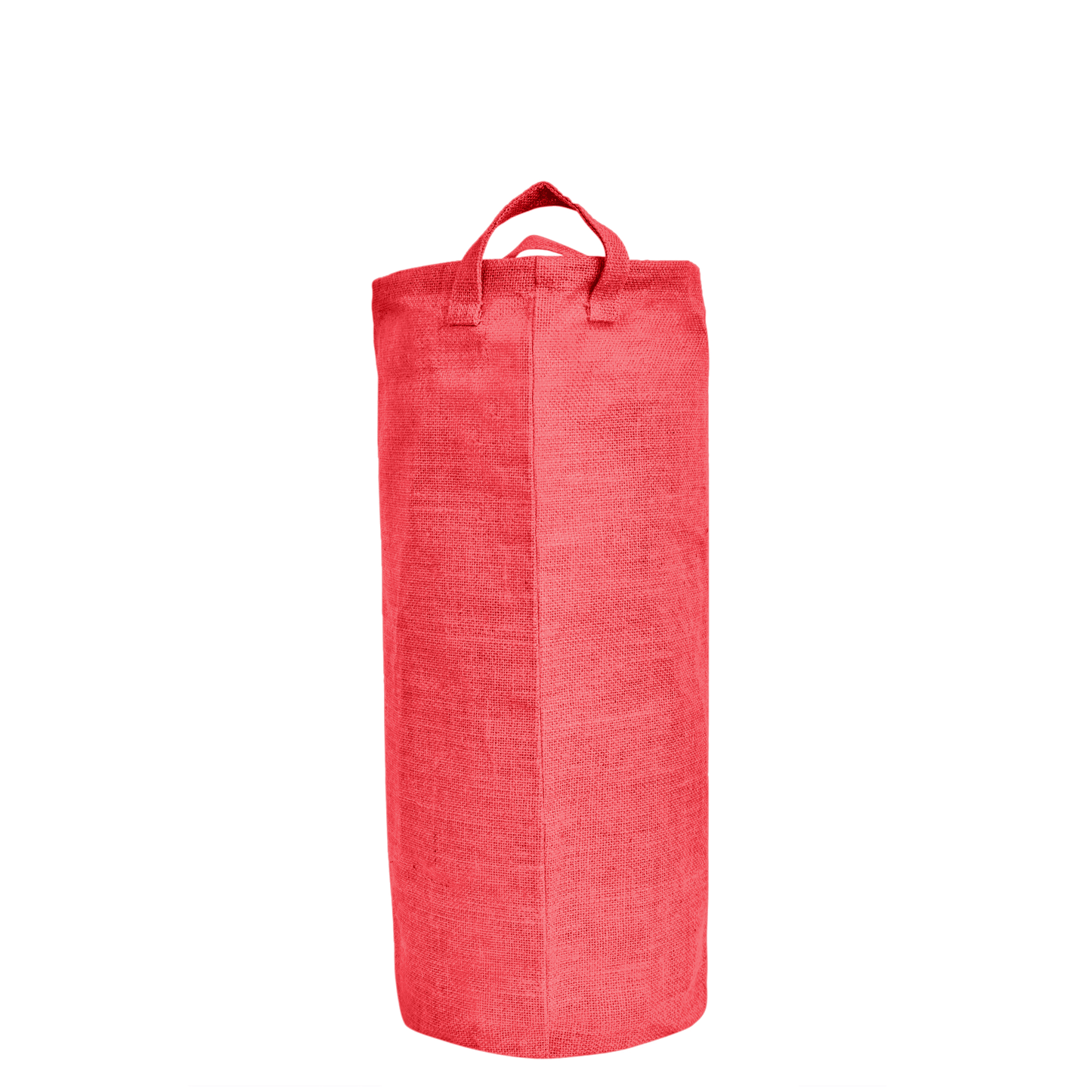 Coloured Foldable Jute Laundary Storage Bins –Burlap Hampers with Handles for Clothes, Toys, Laundry & Nursery Organization (Packs of 4)