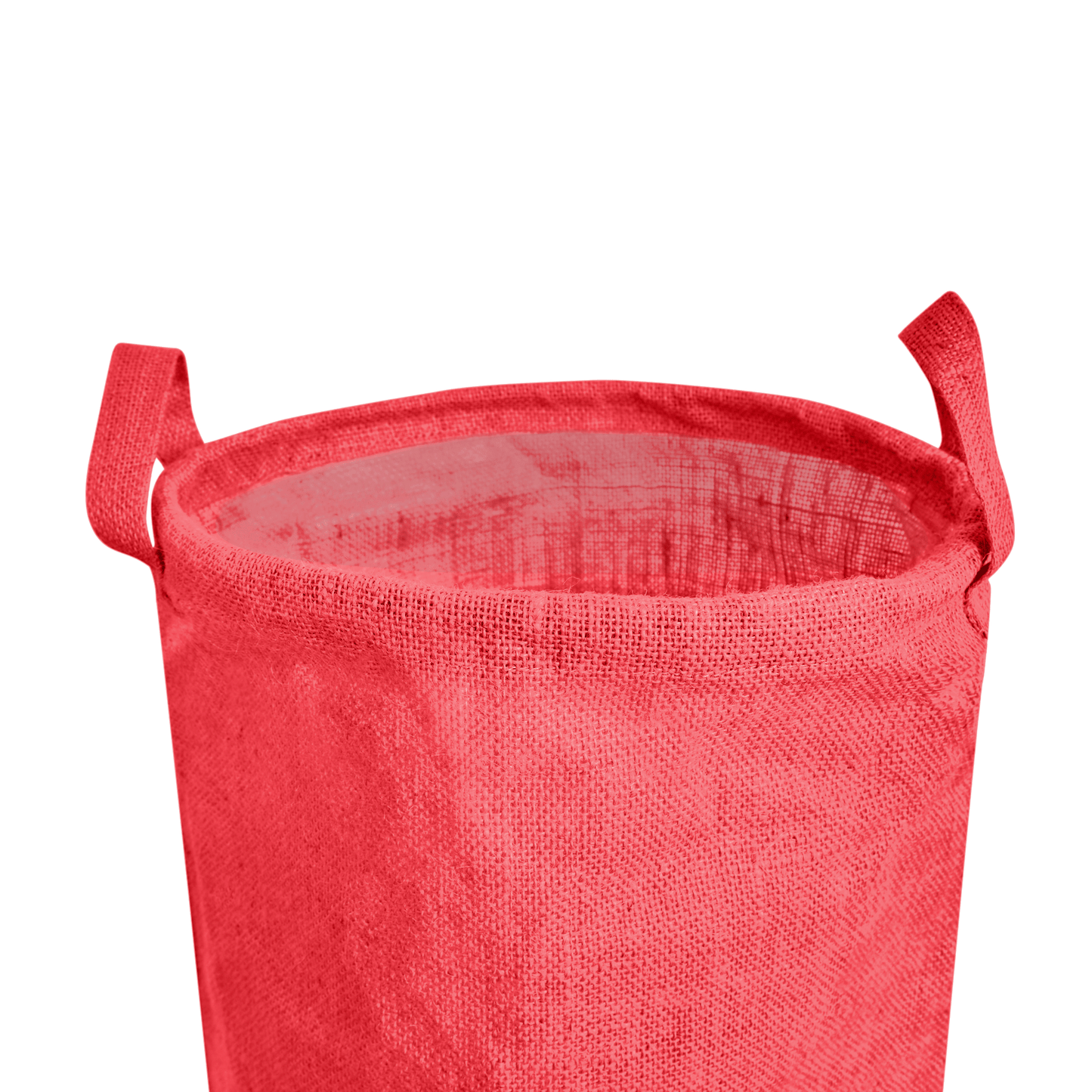 Coloured Jute Storage Baskets – Durable Foldable Hampers for Clothes, Toys & Home Organization | Eco-Friendly Burlap Bins (Packs of 4)