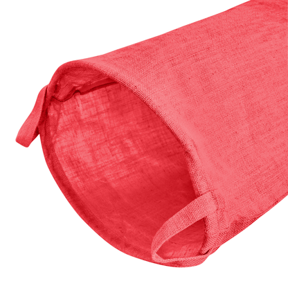 Jute Storage Bags – Laundry Storage Basket with Handles for Living Room, Bedroom – Clothes & Household Storage (Packs of 4)