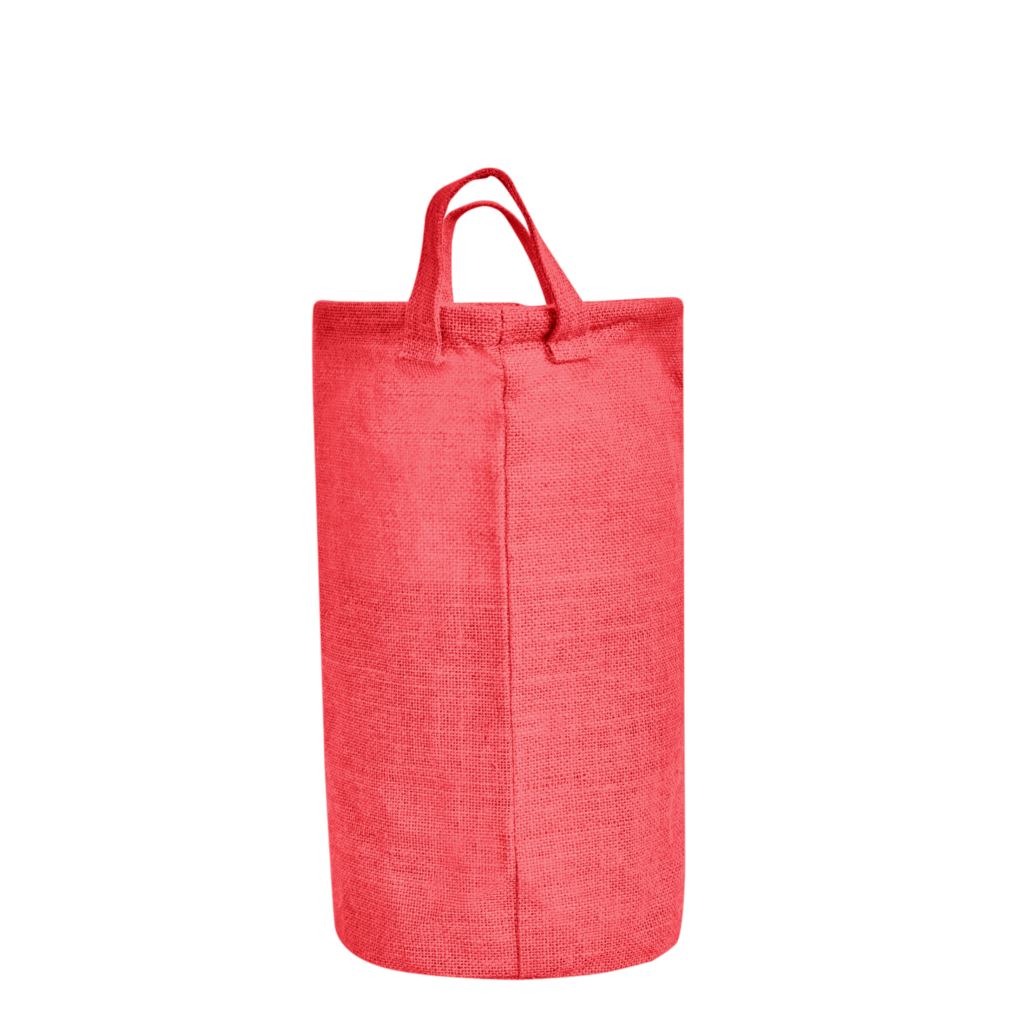 Jute Storage Bins – Set of 4 Foldable Baskets – Laundry Basket Decorative Woven Storage Basket with Handles for Living Room, Bedroom