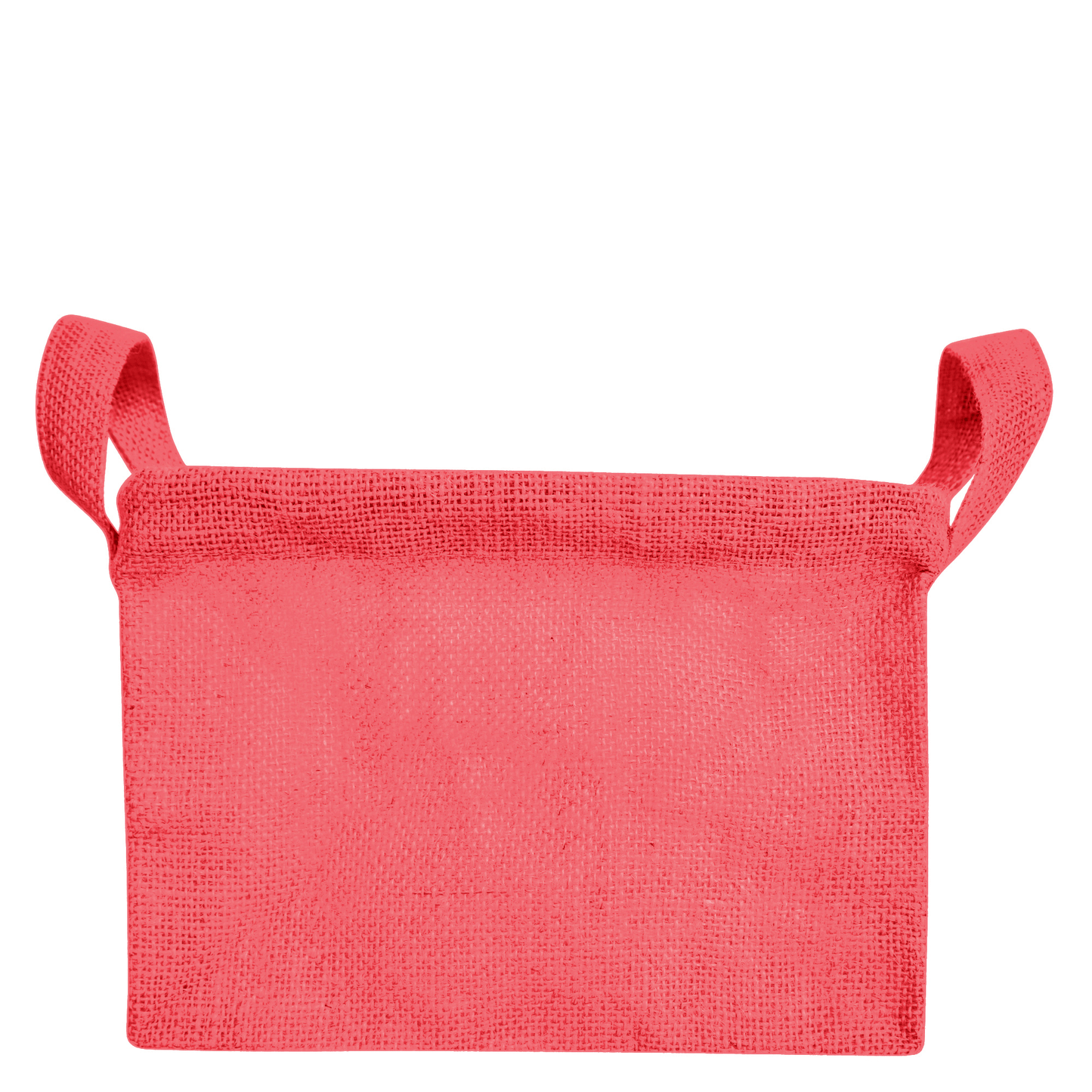 Jute Storage Baskets – Rectangular Organizer Bins with Handles  – Mini Hampers for Small Clothes, Toys & Shoes (Set of 4)