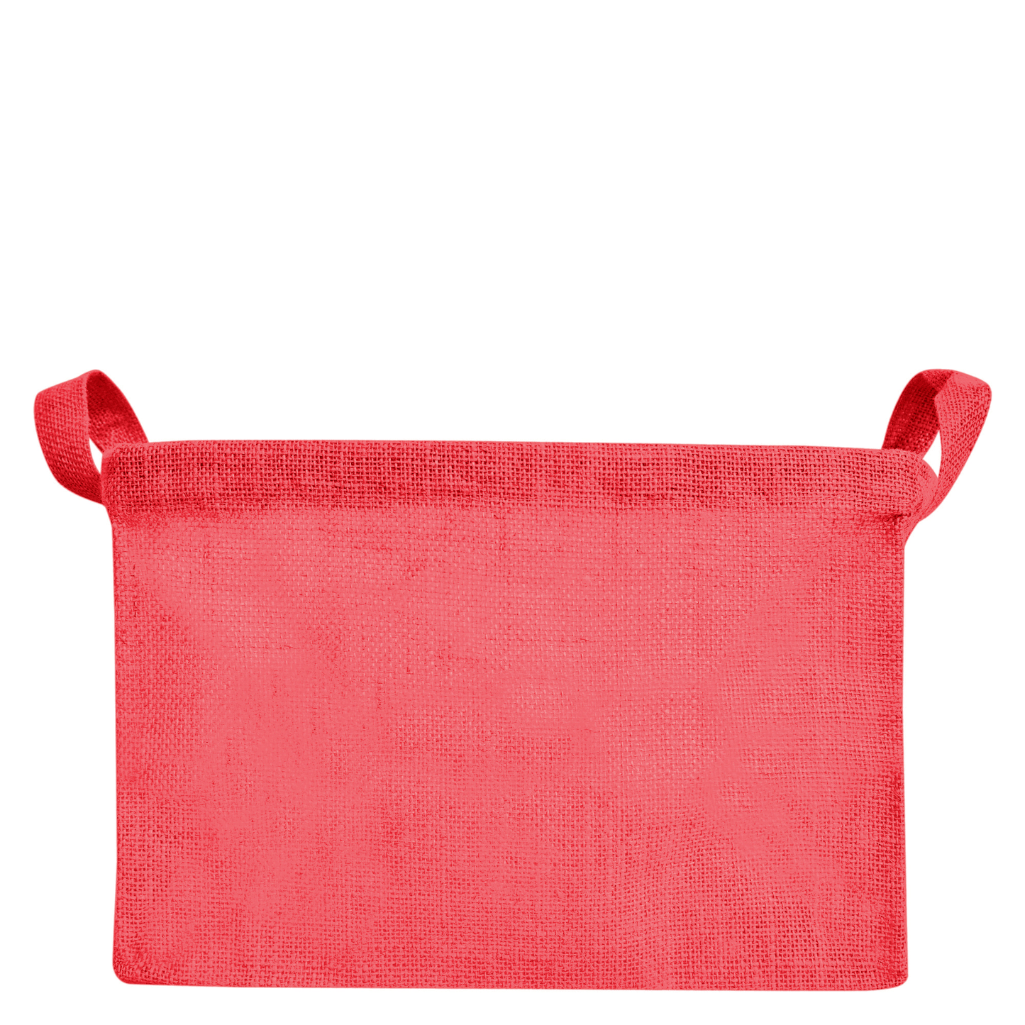 Coloured Collapsible Jute Baskets – Laundry Basket  Storage with Handles for Living Room, Bedroom – Small Clothes & Toys (Set of 4)