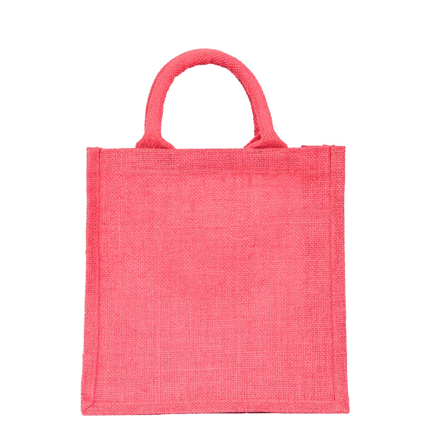 Eco-Friendly Jute Bags – Reusable Burlap Totes for Beach, Grocery, Gifts, Party Favors & Daily Use (Packs of 4)