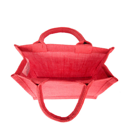 Eco-Friendly Jute Bags – Reusable Burlap Totes for Beach, Grocery, Gifts, Party Favors & Daily Use (Packs of 4)