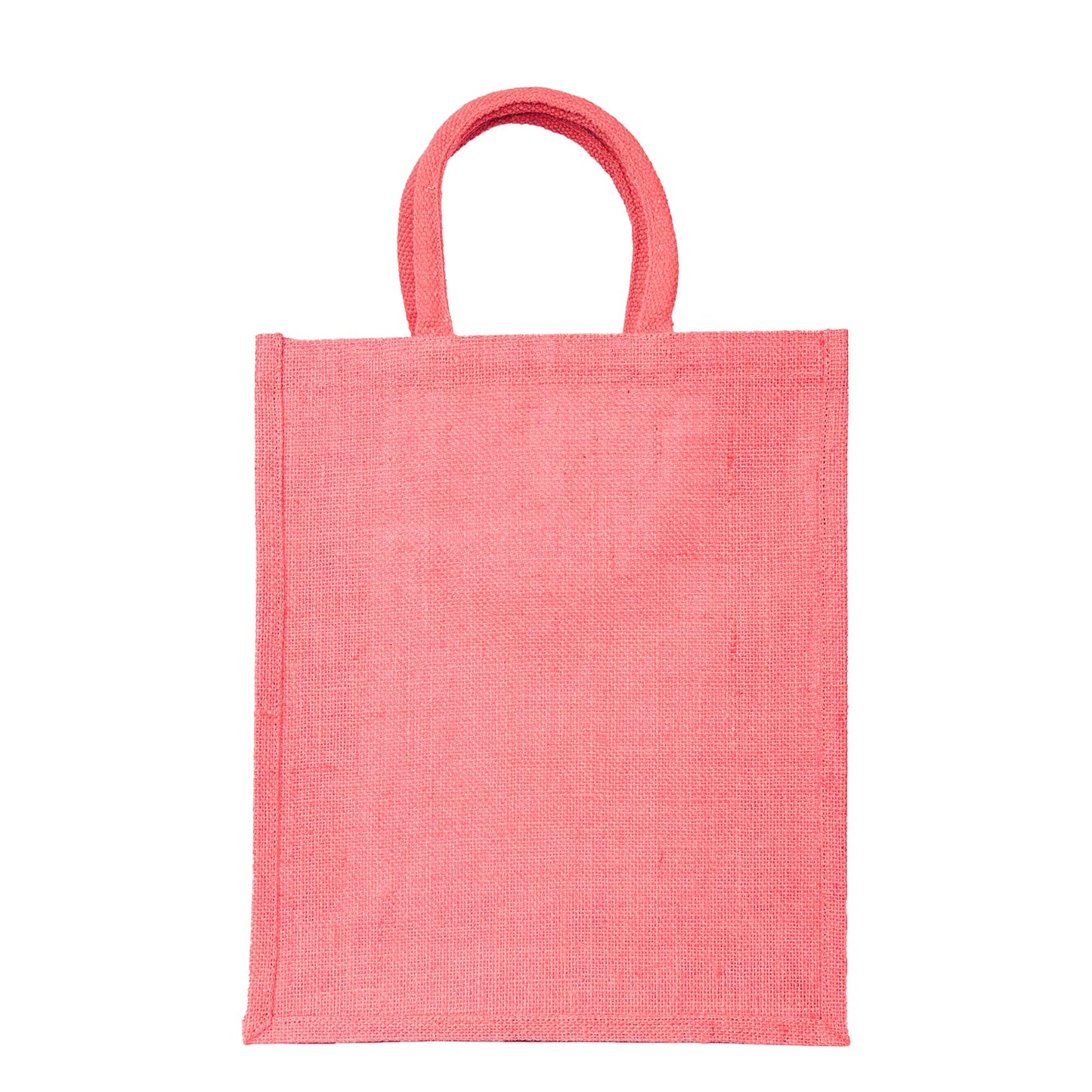 Burlap Jute Tote Shoulder Bags – Ideal for Travel, Weddings, Shopping & Promotional (Packs of 4)