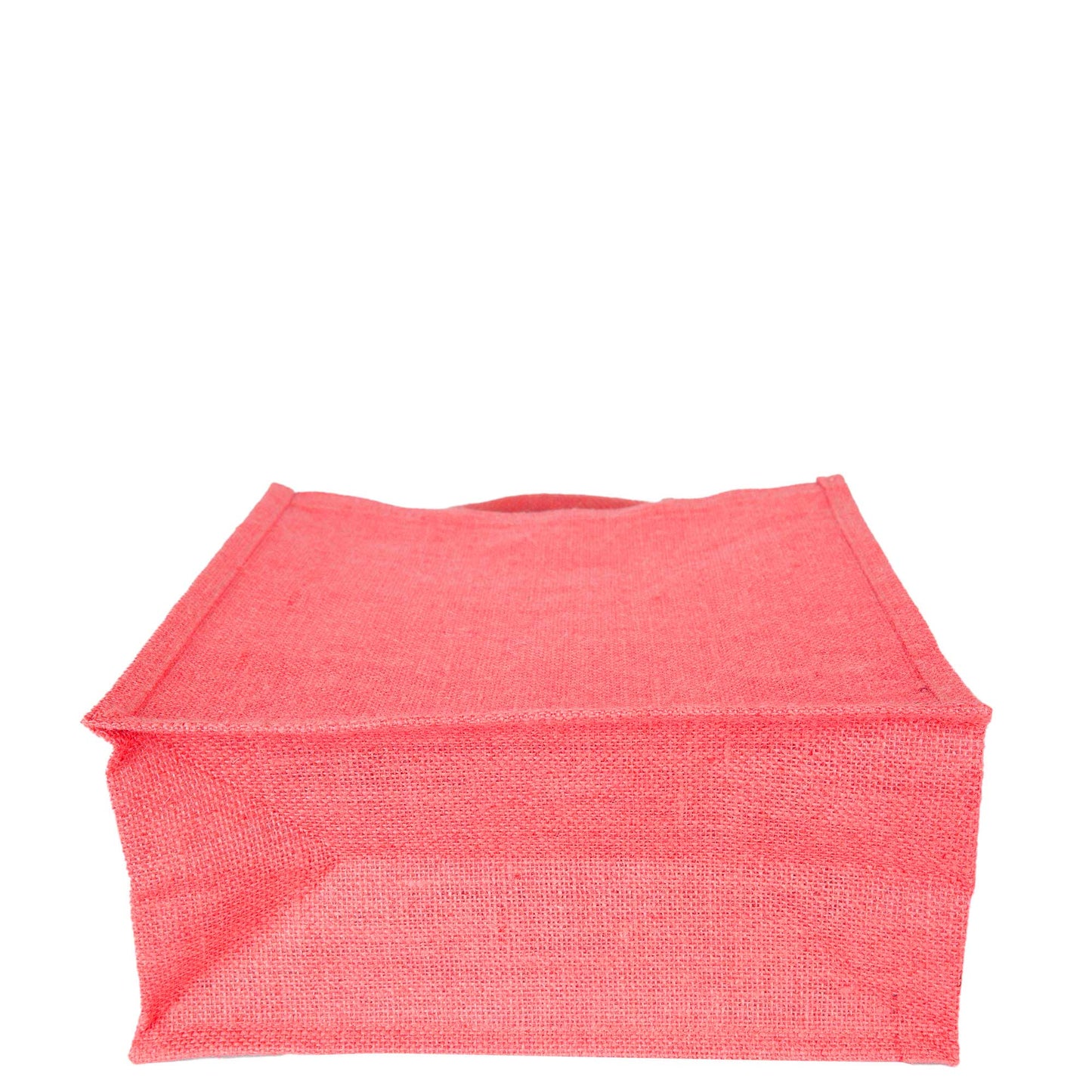 Burlap Jute Tote Shoulder Bags – Ideal for Travel, Weddings, Shopping & Promotional (Packs of 4)